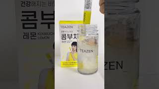 Teazen kombucha lemon #asmr