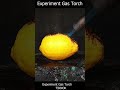 Experiment Gas Torch vs Limon