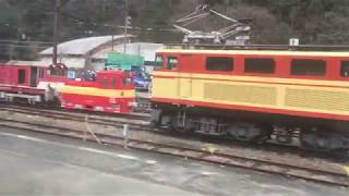 急行 SLかわね路2号 車窓[1/2]千頭→家山/ 大井川鐵道 千頭1453発(新金谷行)