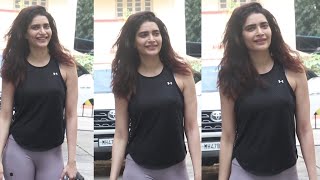 Karishma Tanna Spotted At Gym For Workout Session