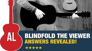 Blindfold YOU Challenge (PART 2) --  ** ANSWERS REVEALED **