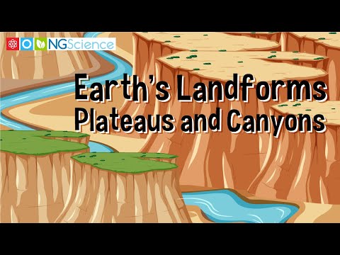 Are plateaus high or low relief?