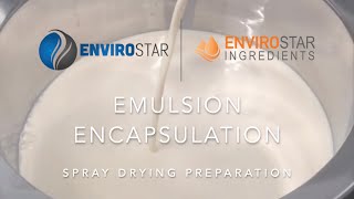 Emulsion Encapsulation with High Pressure Homogenizer