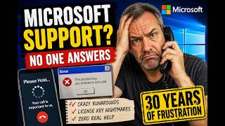 My 30 Year Frustration With Microsoft Support