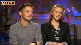 'The Avengers' Interviews: Scarlet Johansson and Jeremy Renner