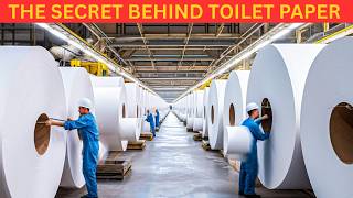Inside the Massive Toilet Paper Factories