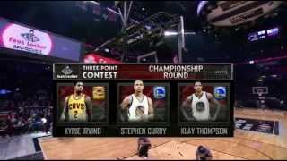 2015 NBA 3-Point contest FULL FINAL ROUND