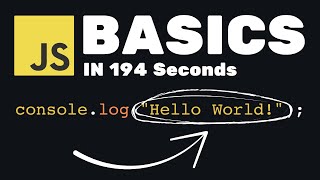 JavaScript Basics in 194 Seconds