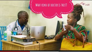 What kind of doctor is this!! Kansiime comedy.