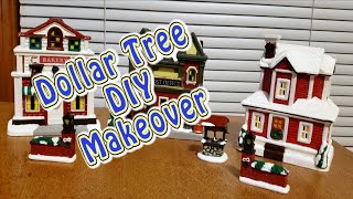 DIY Dollar Tree Christmas 2019 Village