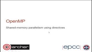 Lecture 10: Parallel libraries