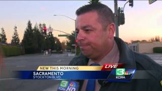 Crosswalk sting underway in Sacramento County