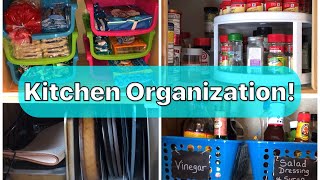 Kitchen Organization | Space Saving Ideas 💡