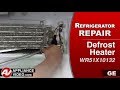 GE Refrigerator - Not Cooling - Fresh Food Defrost Heater Repair