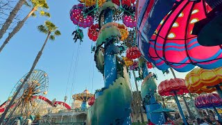 NEW 2024! Jumpin' Jellyfish Ride POV at Disney California Adventure [4K UHD]