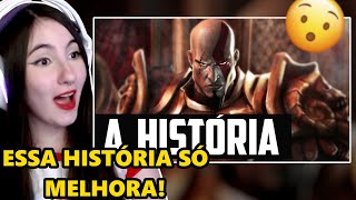 Sessão Spoiler - A História de God of War 2 (CÁTIA REAGE A SIDÃO DO GAME)