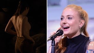 Sophie Turner told Maisie Williams about her SEX SCENE on Game Of Thrones
