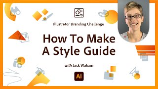 How To Create A Style Guide | Illustrator Branding Challenge