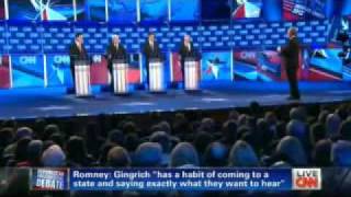 FULL CNN GOP Debate Jacksonville Florida January 26 2012