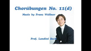 시창 Chorübungen 코르위붕겐 No.11d