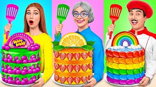 Me vs Grandma Cooking Challenge | Kitchen War by Multi DO Challenge