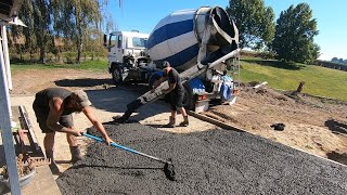 Laying Concrete - We Also Need Rain...Badly!