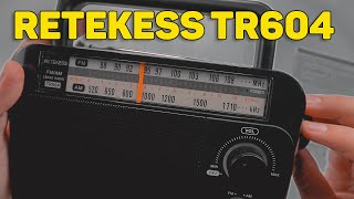 RETEKESS TR604 FM/AM - РЕТРО РАДИОПРИЕМНИК С АЛИЭКСПРЕСС!