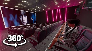 Wednesday Addams 360° - CINEMA HALL | VR/360° Experience - PART 2
