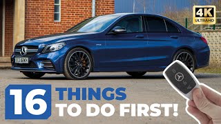 16 Things to do when you pick up your new or used Mercedes