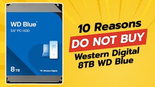 DON'T BUY Western Digital 8TB WD Blue HDD Before Watching THIS! 🚫💔