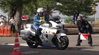 バランス操縦走行競技 第１部【宮崎県警察白バイ安全運転競技大会2019】