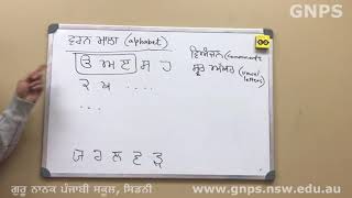 Level 1 - ਸਵਰ ਅਤੇ ਵਿਅੰਜਨ  (Vowels and Consonants in Punjabi Alphabets)