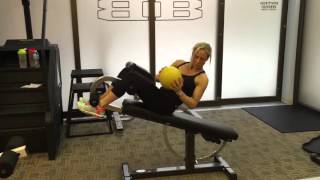 Bourassa Fitness - Incline Ab twists