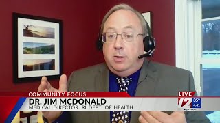 Weekly 12 News at 4 Community Focus with RIDOH's Dr. McDonald