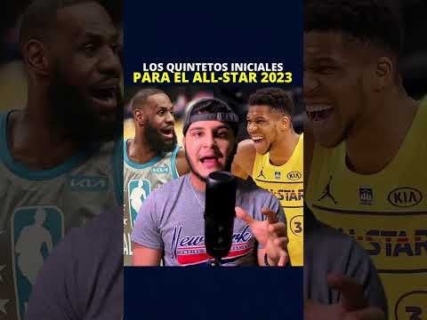 Revelado: Quintetos Iniciales Para El All-Star 2023. #nba - YouTube