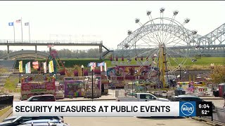 Security measures at public events discussed in light of Harvest Homecoming shooting