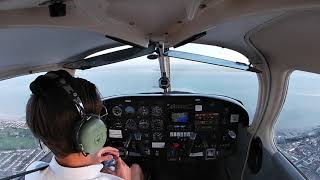 Solo local flight - Piper PA28-161