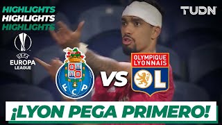 Highlights | FC Porto vs Lyon | UEFA Europa League - 8vos | TUDN