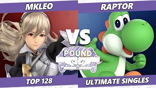 Pound 2022 Top 128 - MkLeo (Corrin) Vs. Raptor (Yoshi) SSBU Smash Ultimate Tournament