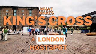 London walking tour of King's Cross: Granary Square, Coal Drops Yard, and More | Summer Walking Tour