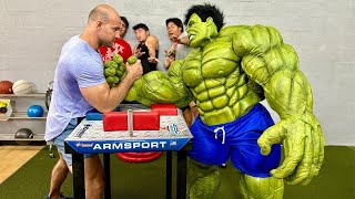 EPIC FIGHTS OF SPIDERMAN and HULK IN REAL LIFE