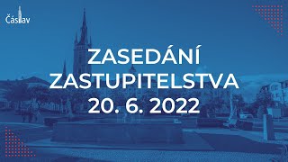 🗣 Zasedání zastupitelstva města Čáslavi | 20. 6. 2022 | 17:00 |