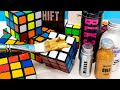 Painting Rubik's Cubes with the Artiest Art Supplies! (Holographic, Glowing, Mirror + more)