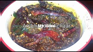 Ambhade ki achar || healthy and Tasty||A.B Creations...