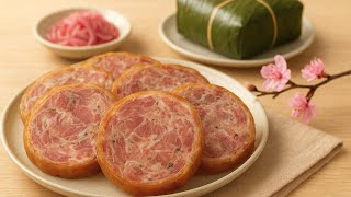 Cách làm dăm bông cho mâm cơm ngày Tết / Món nhà làm, thơm ngon từng lát.