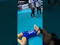 yolla yuliana 🔥 pemanasan dulu biar gak tegang viral trending volleyball shorts