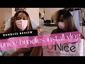 UNICE BUNDLES REVIEW | NATURAL SEW IN + NATURAL HAIR VLOG