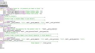 Chapter 10 : Python Classes and Objects Example 2