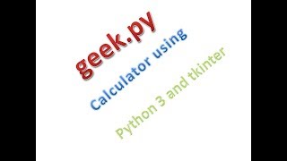 Simple Calculator in Python Part 3