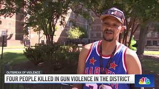‘So many shots': 4 people die in DC gun violence | NBC4 Washington